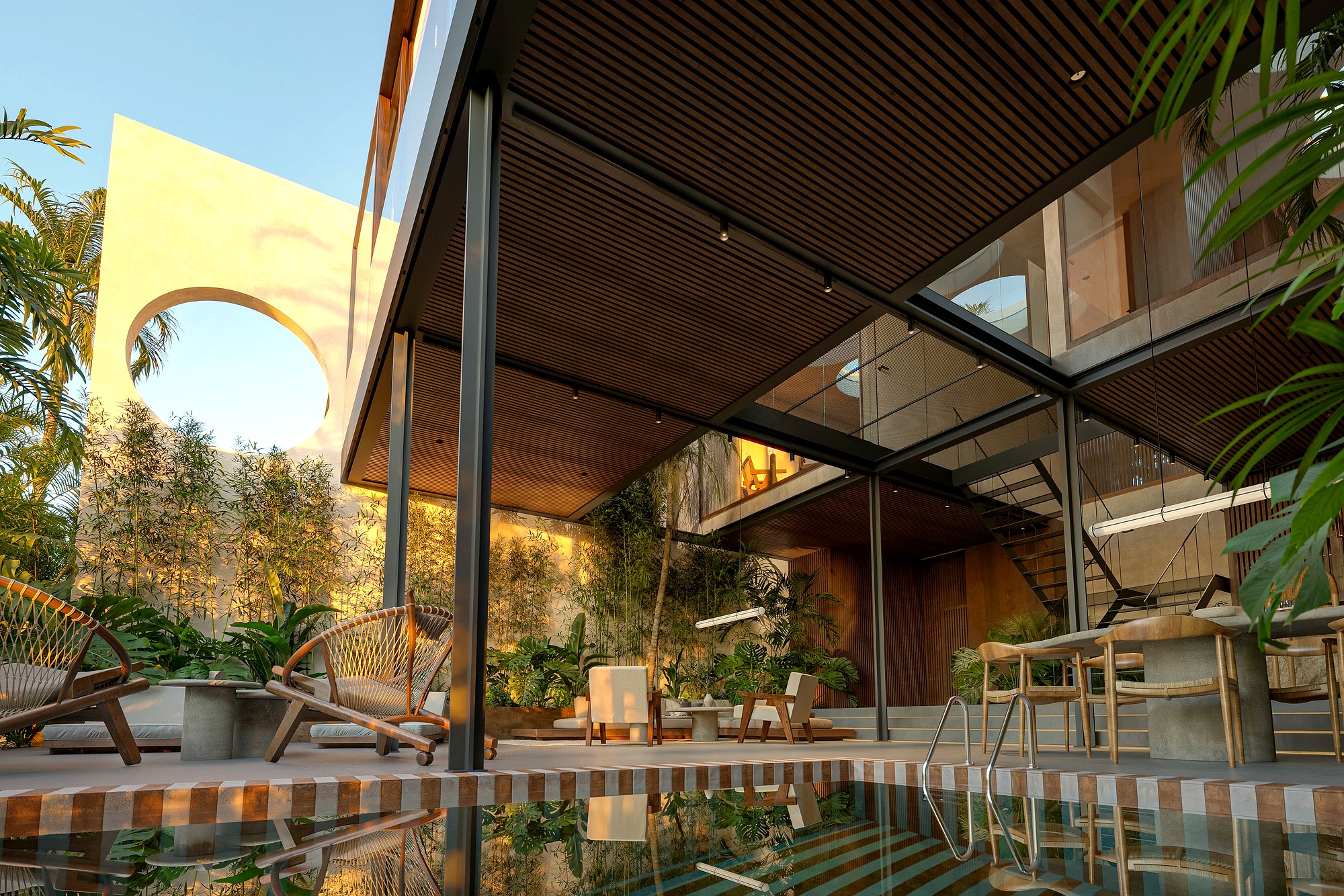 Open living space of an Ananta Nusa Dua villa
